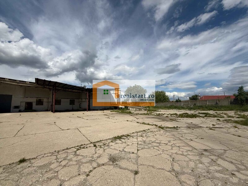 Spatiu industrial, D 155ml la DJ112A, Acces E68, teren 1,7Ha