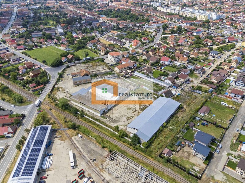 Spatiu industrial, D 155ml la DJ112A, Acces E68, teren 1,7Ha