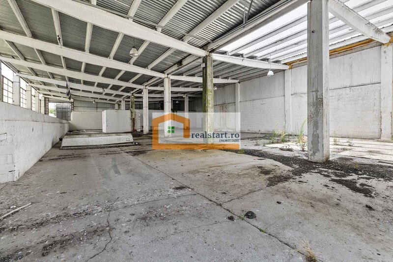 Spatiu industrial, D 155ml la DJ112A, Acces E68, teren 1,7Ha