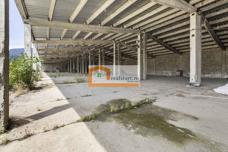 Spatiu industrial, D 155ml la DJ112A, Acces E68, teren 1,7Ha